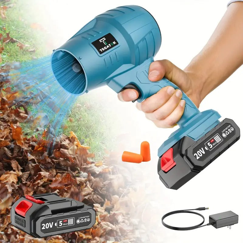 blower 20000rpm electric cordless leaf blower 20v 2 0 4 0ah battery jet dry blower high pressure air blower jet blower car dryer hand held snow blower home outdoor blowing leaves and dust birthday or holiday gifts _ temu Temu