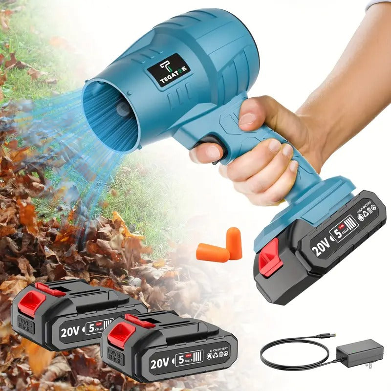 blower 20000rpm electric cordless leaf blower 20v 2 0 4 0ah battery jet dry blower high pressure air blower jet blower car dryer hand held snow blower home outdoor blowing leaves and dust birthday or holiday gifts _ temu Temu